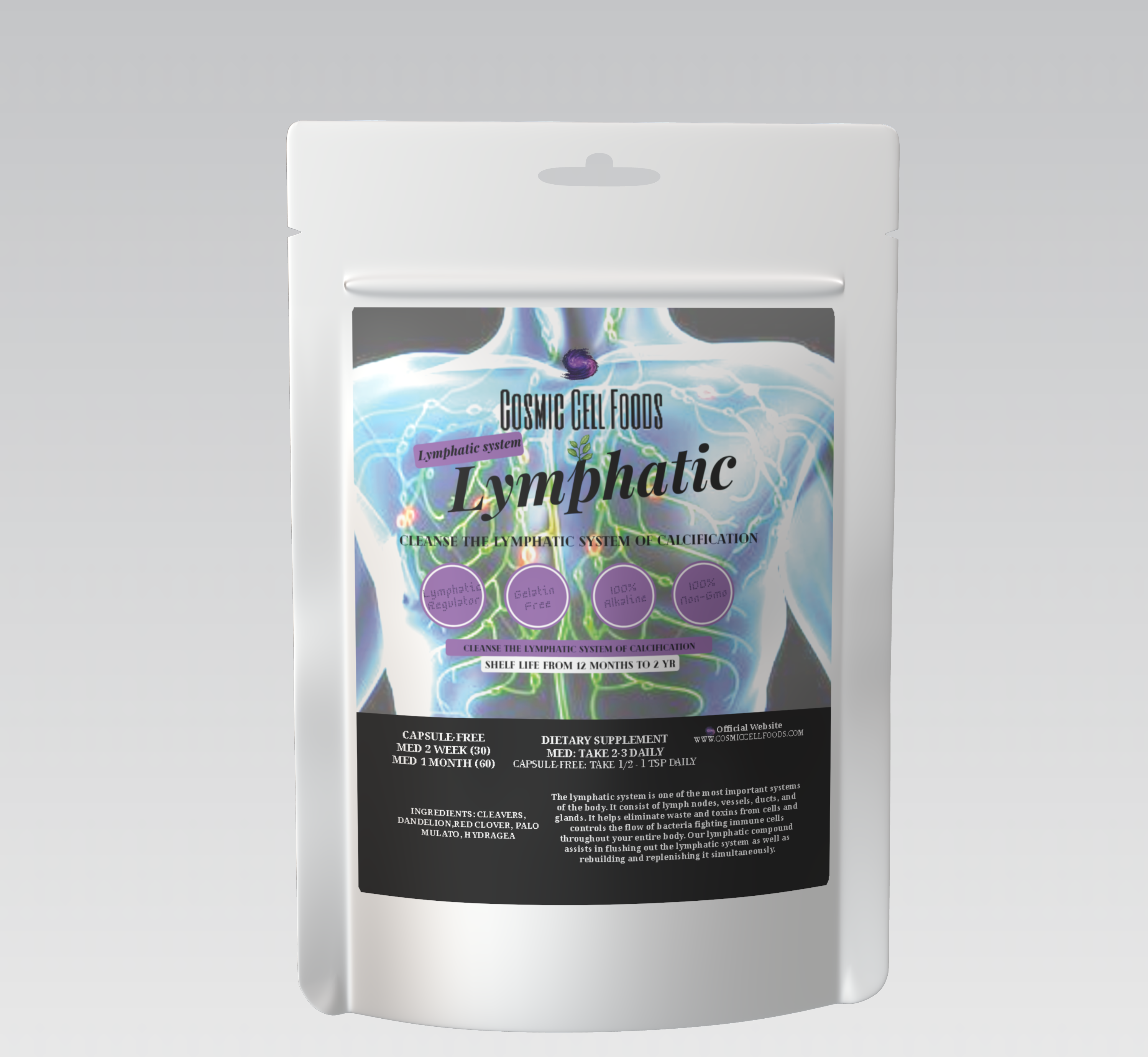 Lymphatic Herbal Tablets - One of The Body's Most Important Systems